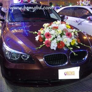 BMW 5 Series Sedan Wedding Car Rent in Dhaka