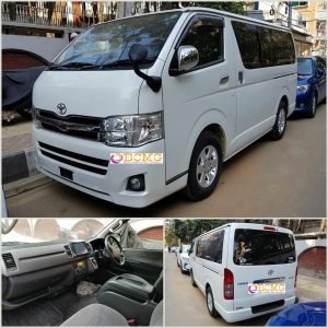 TOYOTA HIACE hourly car rent in Dhaka