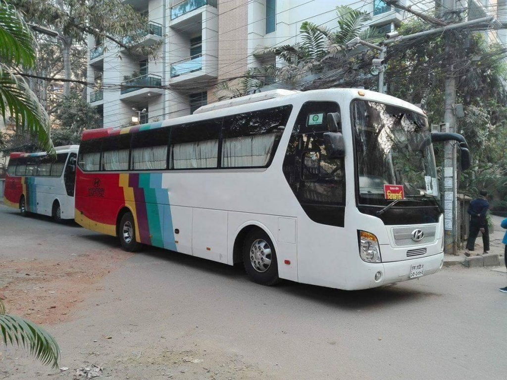 Bus rent service for Official Group Tour
