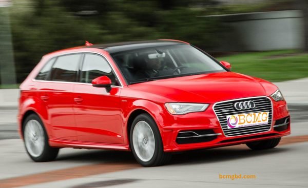 Audi A3 e tron luxury car rent Dhaka