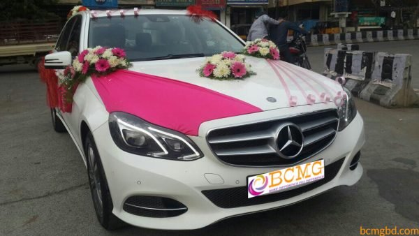 Mercedes Benz wedding car rent Bangladesh