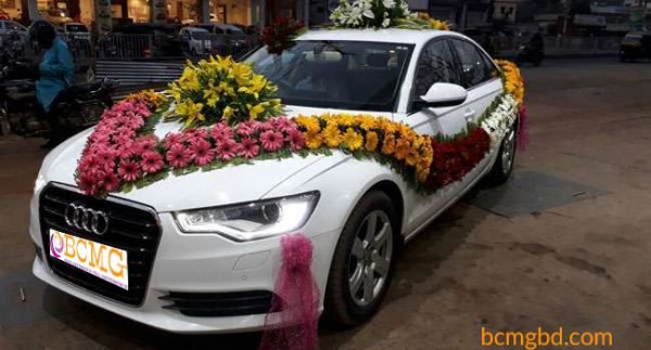 Audi-A6-Wedding-Car-pick and drop service in Dhaka