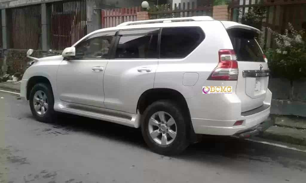 BCMG Ltd provide Toyota Land Cruiser Prado rental in Paltan Dhaka