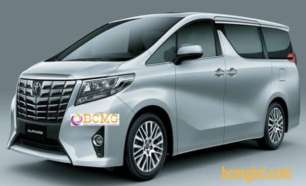 Toyota Alphard rent in Dhaka