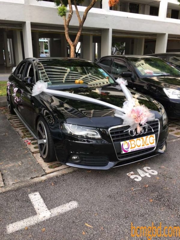Audi A6 hire for wedding in Dhaka,Bangladesh