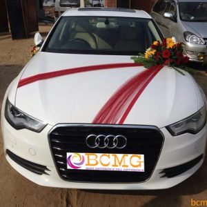 Audi White Bridal Car Rental in Dhaka