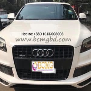 Audi-Exclusive Blue-Hourly Car Rental service in Bangladesh