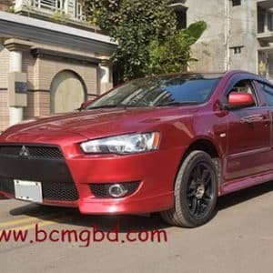Red-Mitsubishi-Lancer-Evolution Exclusive Car Rental in Dhaka,Bangladesh