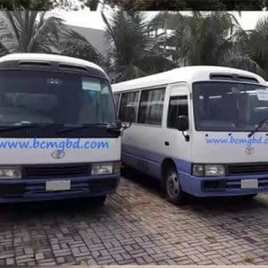 Monthly Toyota Coaster rent Dhaka