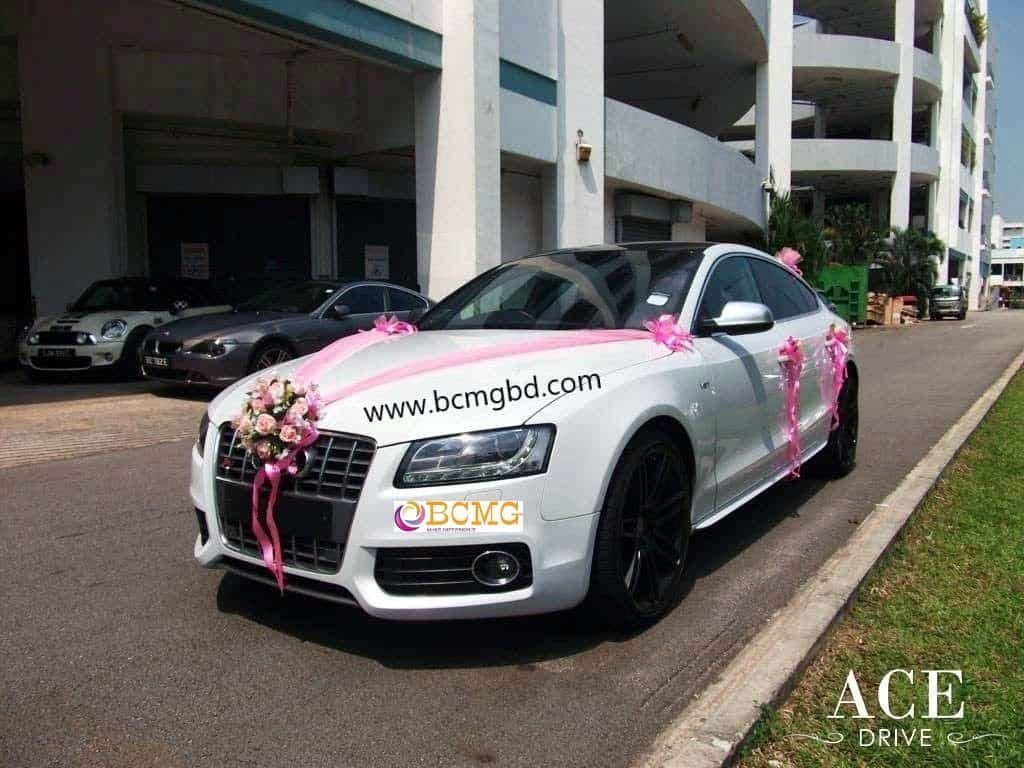 Audi rent for Wedding in Dhaka Bangladesh