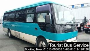 Tourist Bus Booking in Uttara Dhaka Bangladesh. Nissan Civilian Daily, Weekly, Monthly AC Mini Bus Service in Bangladesh