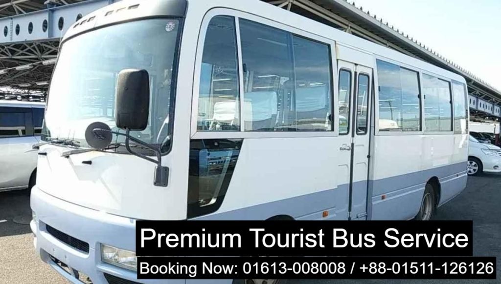Tourist Bus Service For Events Functions. Nissan Civilian Daily, Weekly, Monthly AC Mini Bus Service in Bangladesh