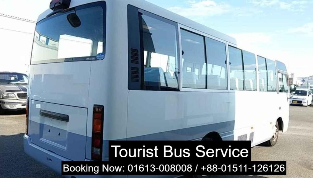 Tourist Bus Service in Uttara Dhaka BD. Nissan Civilian Daily, Weekly, Monthly AC Mini Bus Service in Bangladesh