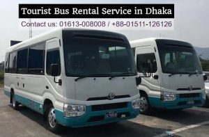 Rent A Tourist Bus in Uttara Dhaka Bangladesh. Nissan Civilian Daily, Weekly, Monthly AC Mini Bus Service in Bangladesh