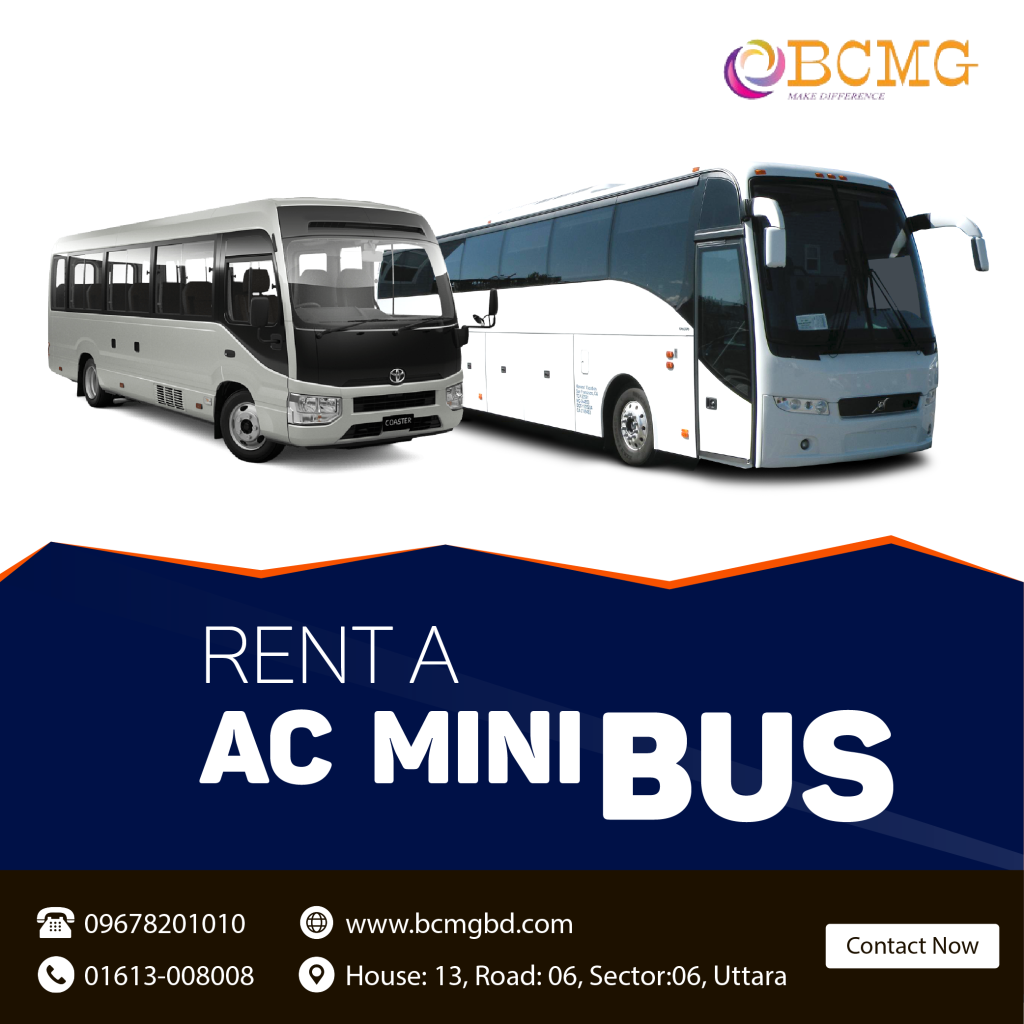 Best AC Mini Tourist Bus Rent In Dhaka