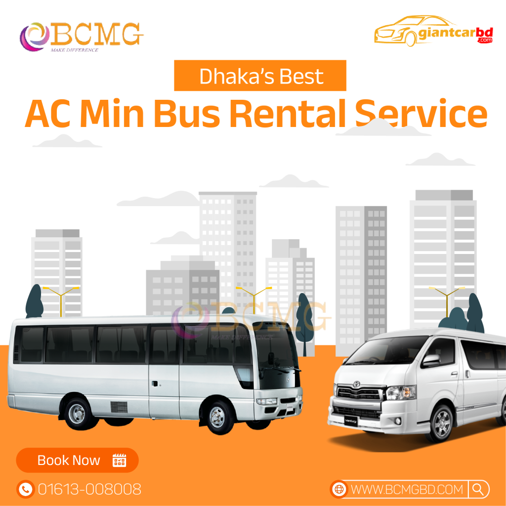 Dhaka's Best AC Mini Bus Rental Service