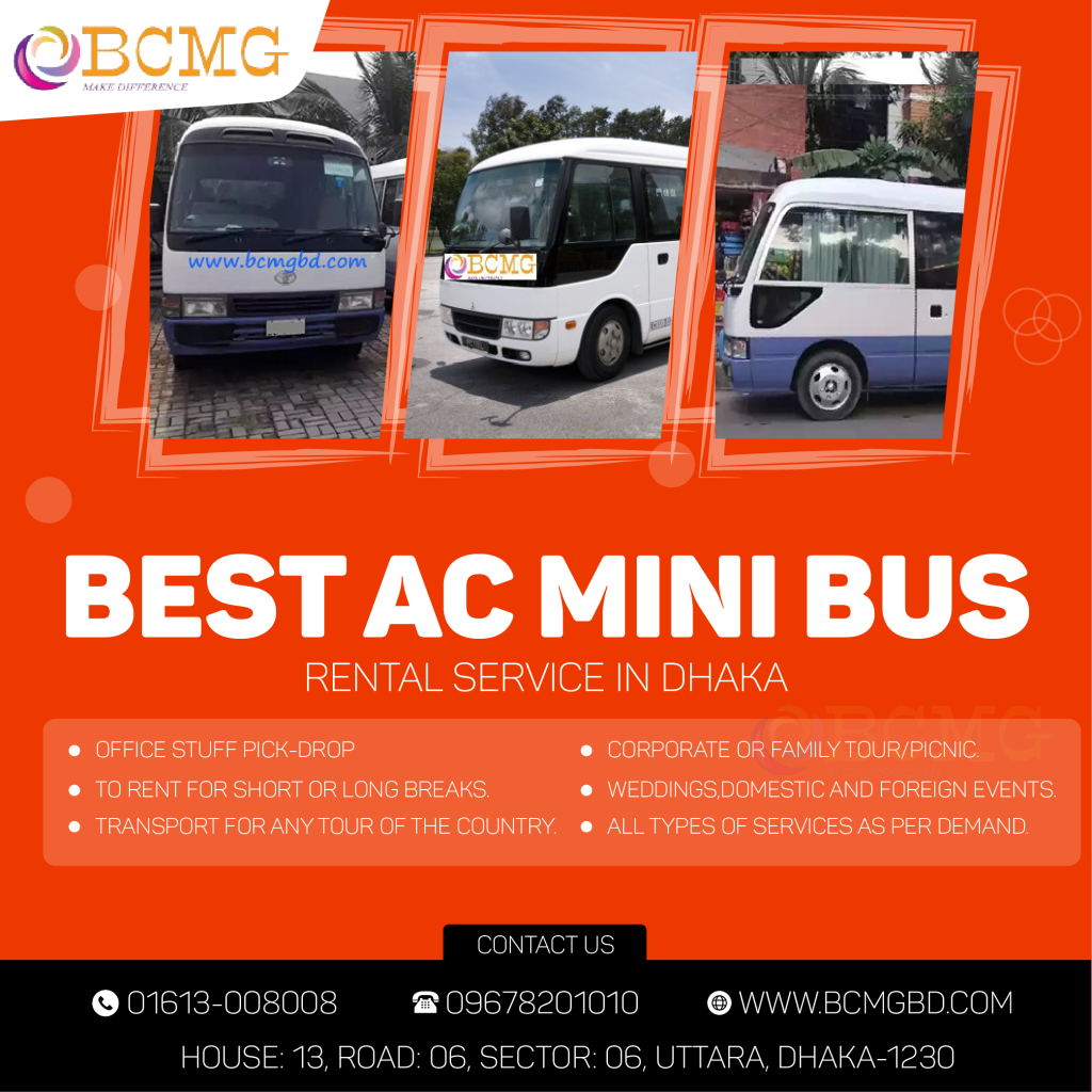 Dhaka's Best Mini Bus Rental Service