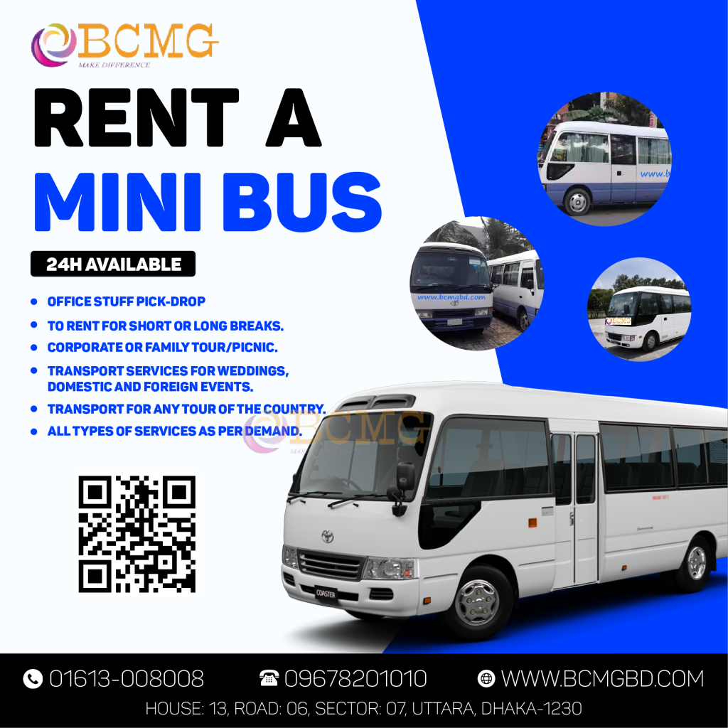 Best Mini Bus | Tourist Bus Rental Service In Dhaka