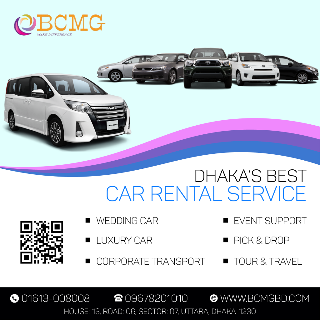 24H Best Rent Car Service In Dhaka