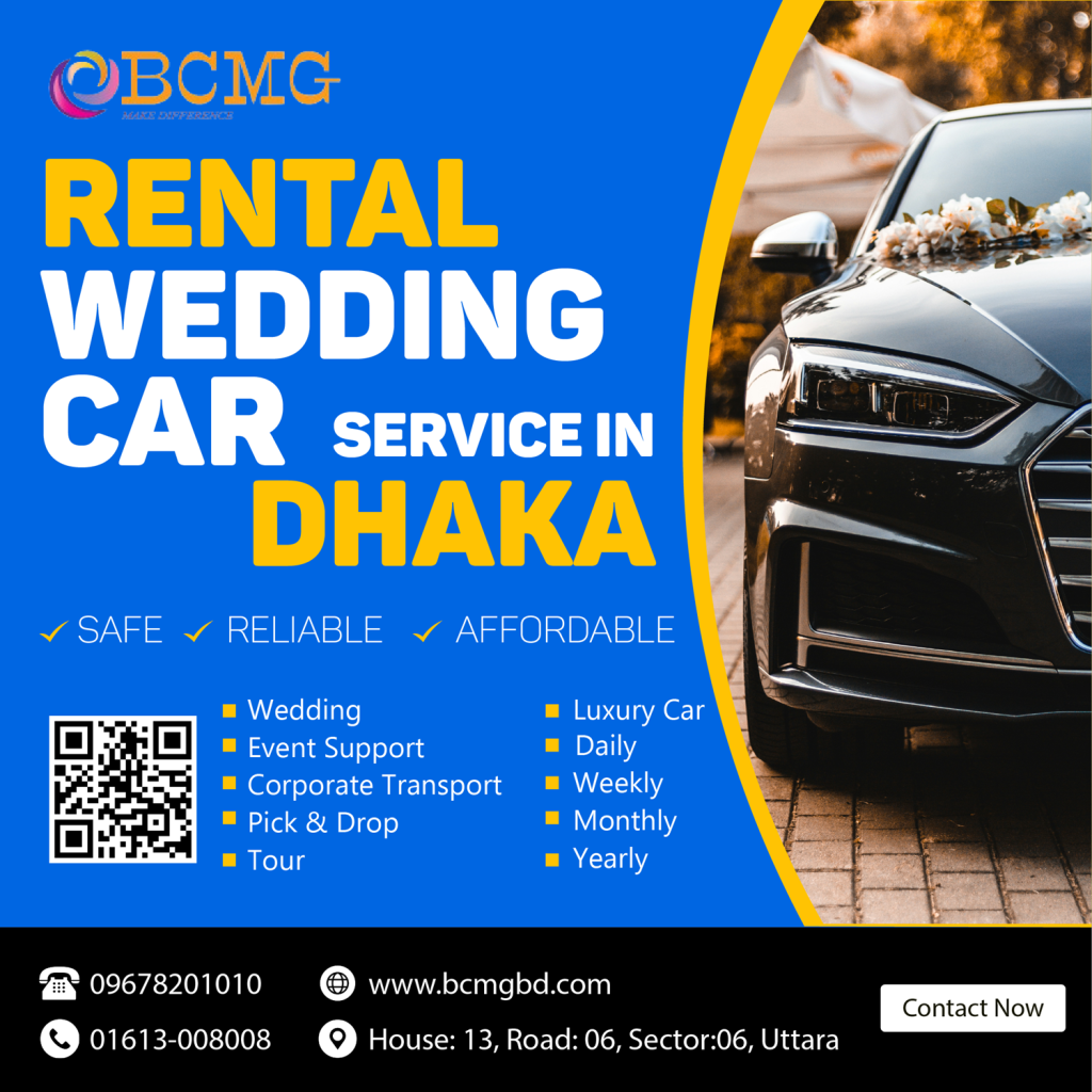 Best Wedding Car Rental Service In Dhaka