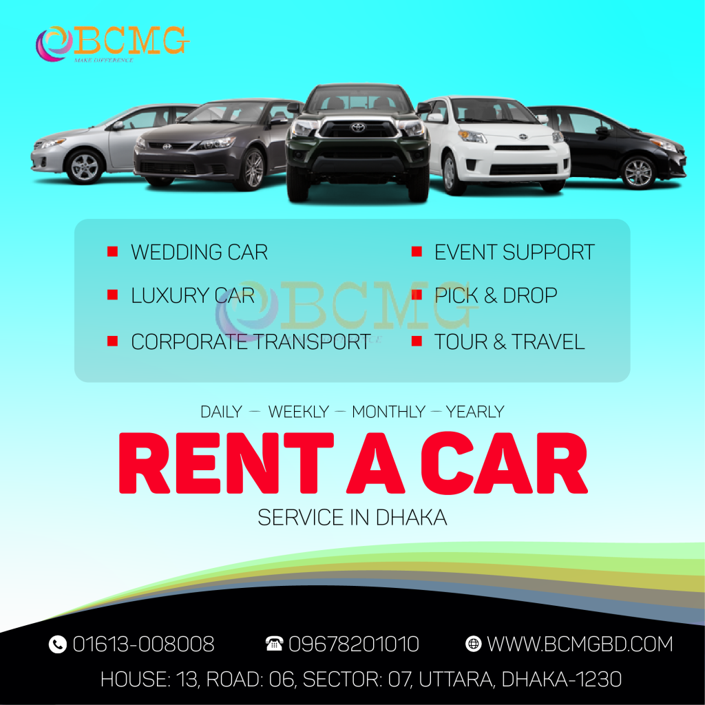 All Brands Best Car Rental Service In Dhaka