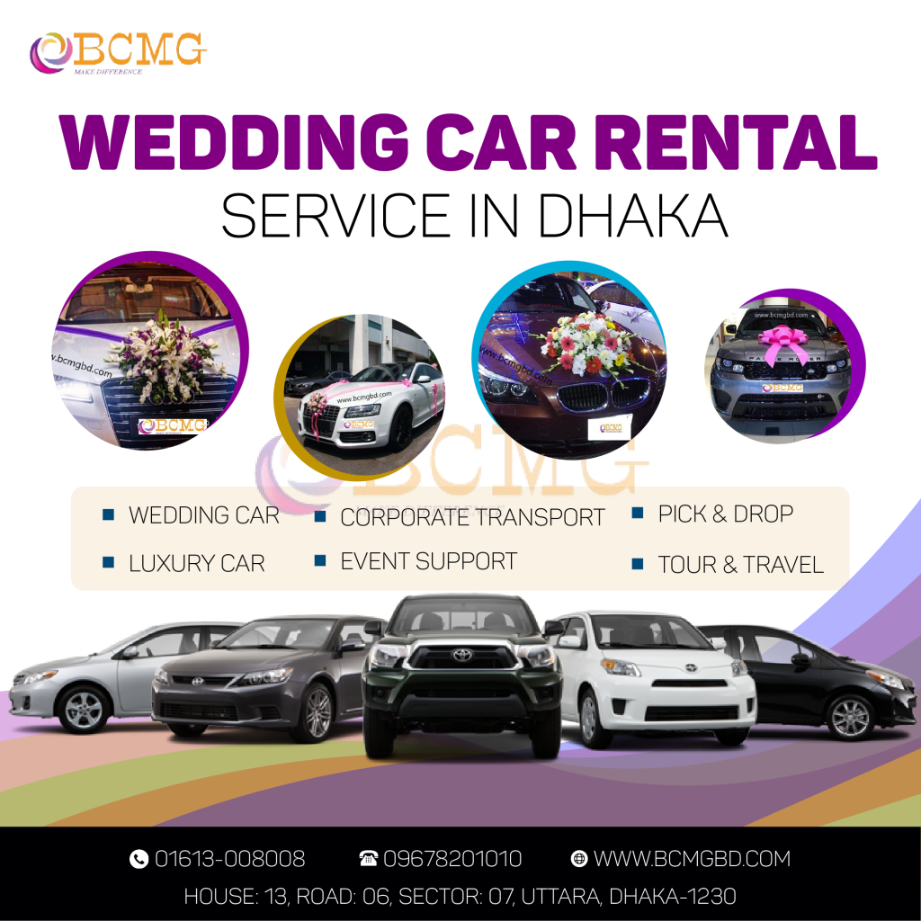 Dhaka's Best Wedding Car Rental Service