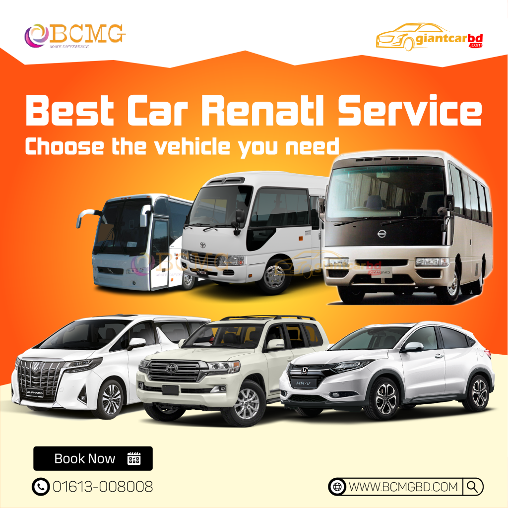 Dhaka's Best AC Bus & Luxurious Car Rental Service
