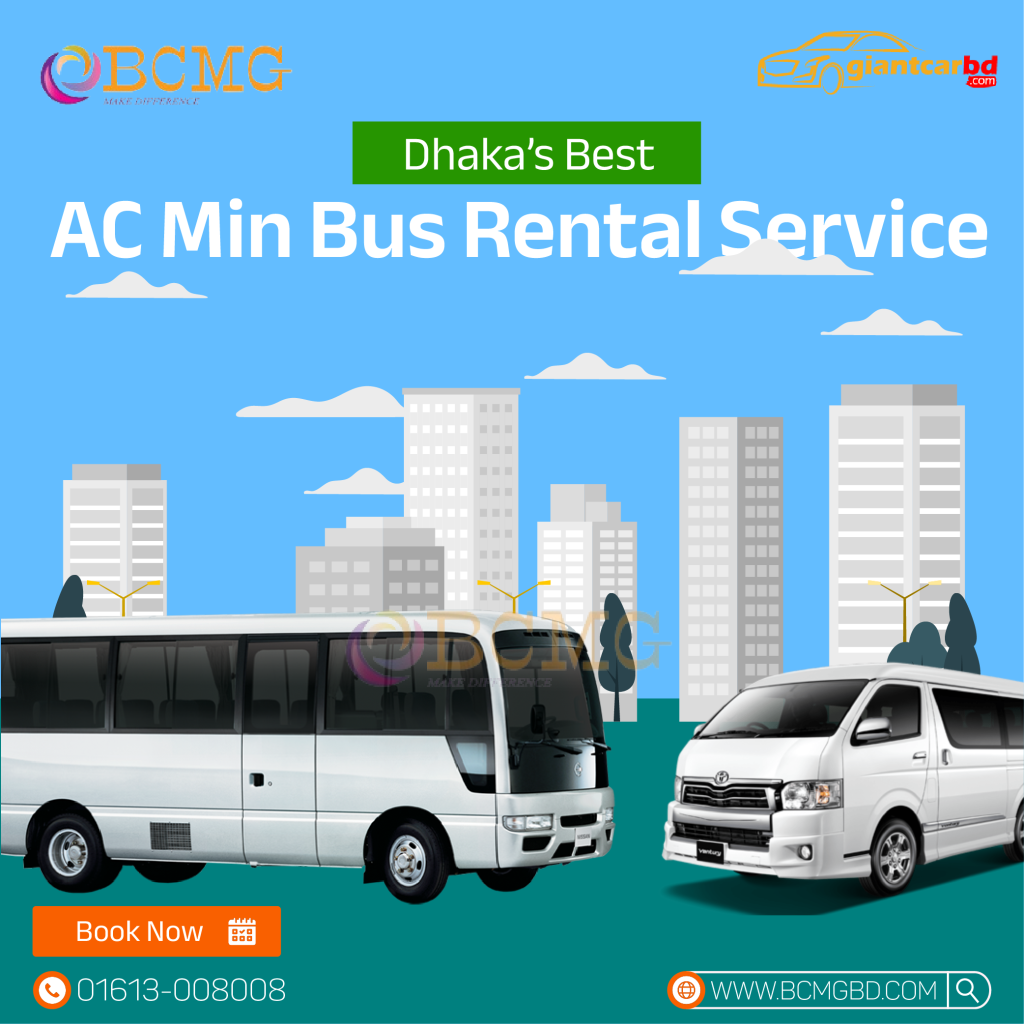 Dhaka's Best mini Bus Rental Service | Rent a Bus