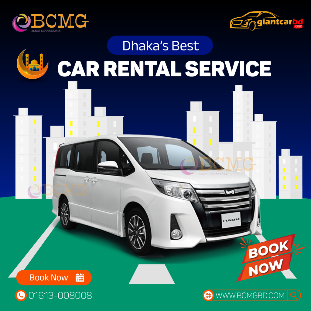 Dhaka's Best Car Rental Service | #No.1 Rent Car Service
