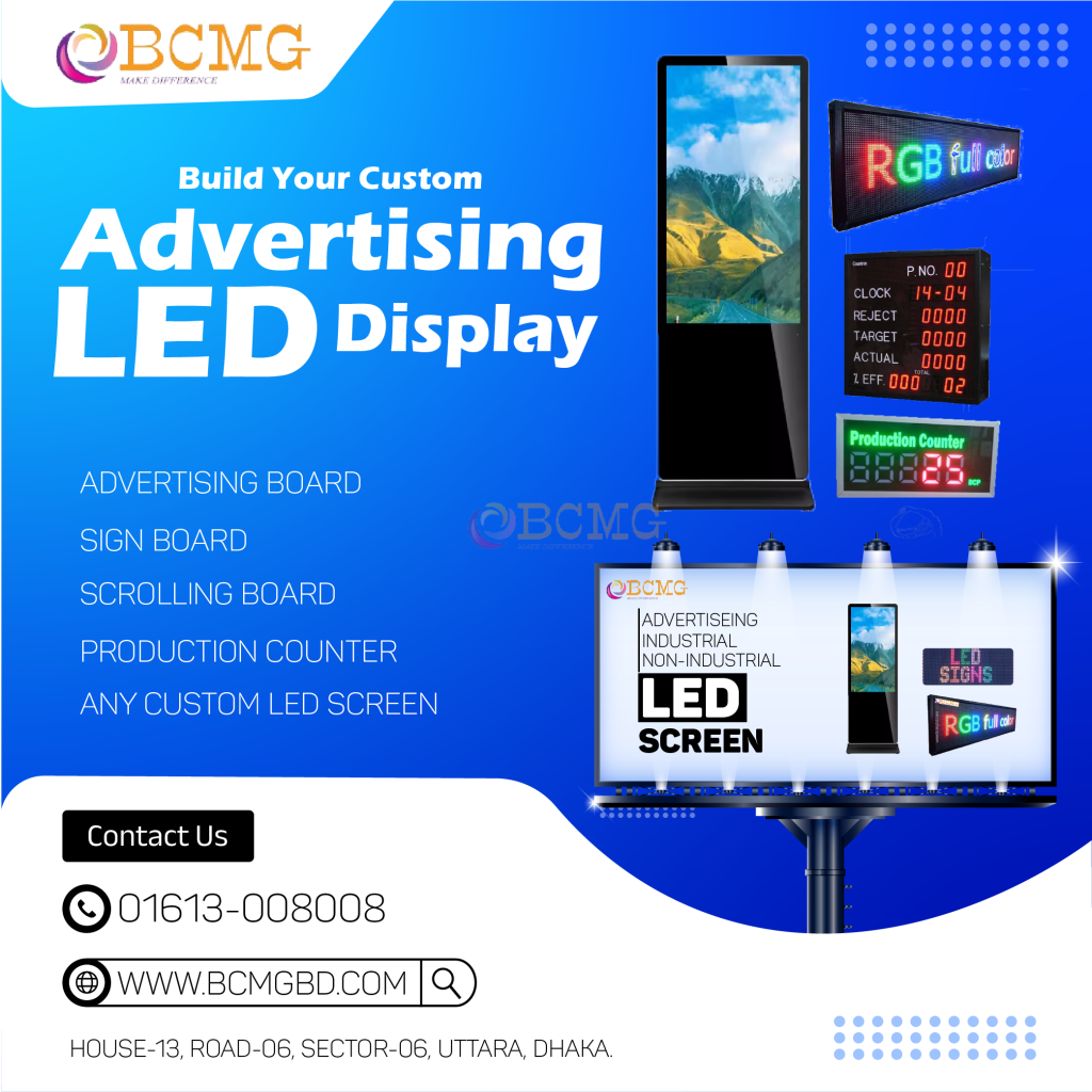 Dhaka's Best LED Advertising Display Provider | LED Display