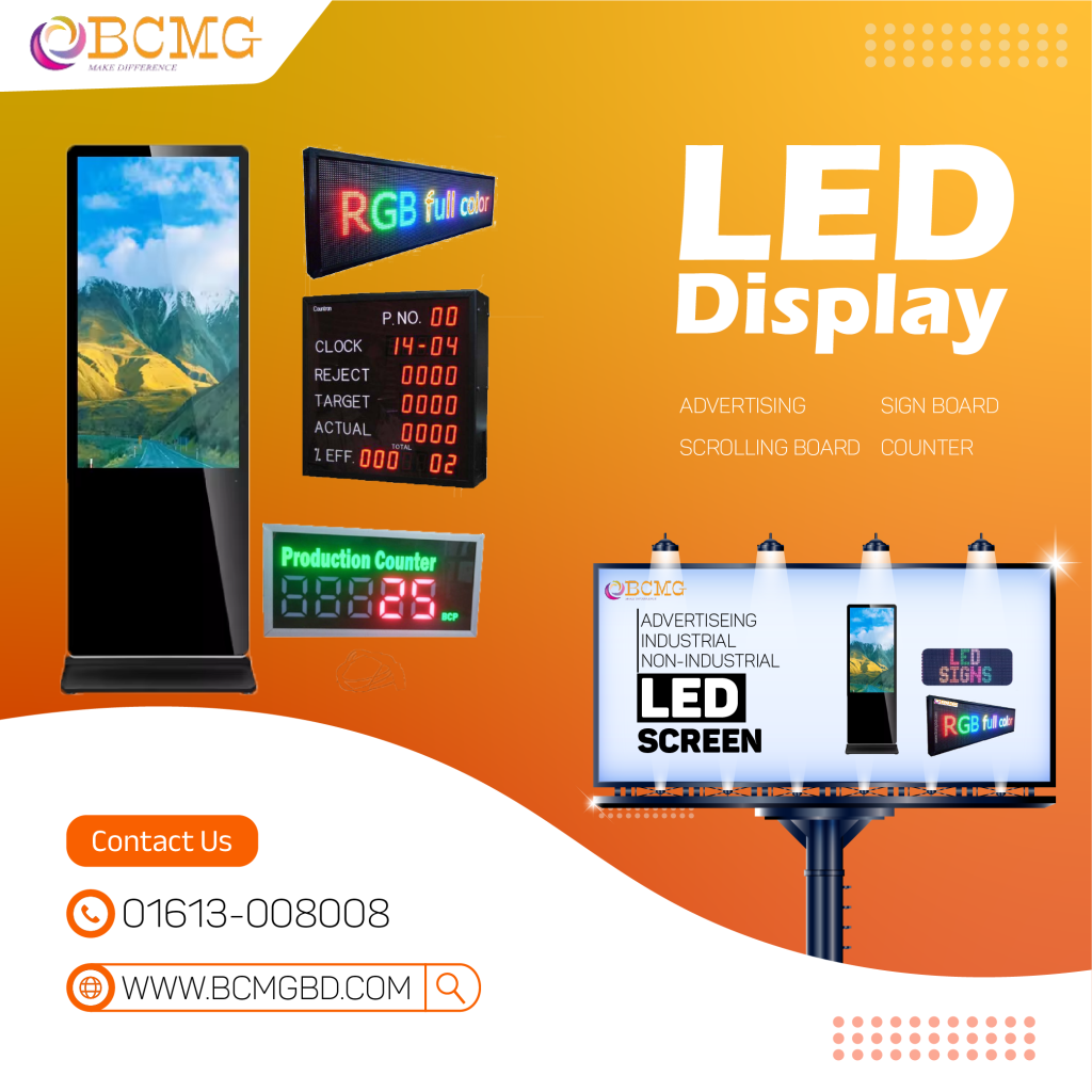 Custom LED Advertising Display Provider In Dhaka
