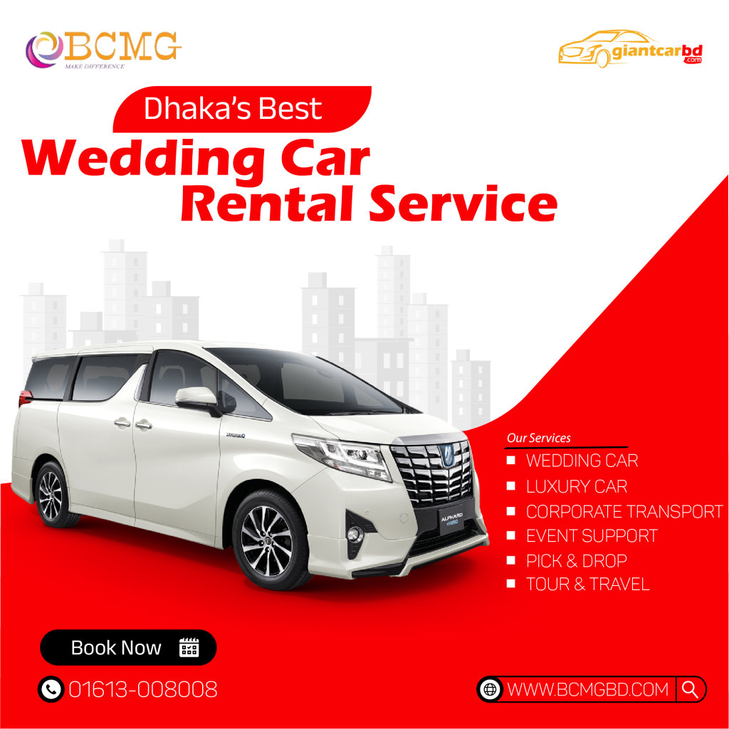 Dhaka's Best Wedding Car Rental Service | Rent A Car