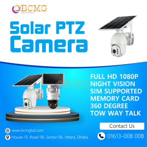 Best Industrial Solar PTZ Camera Provider In Dhaka | Solar Camera