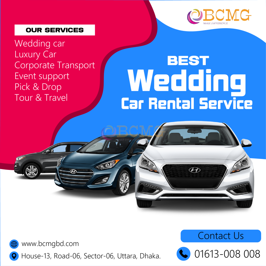 Best Wedding car Rental Service In Uttara-Dhaka | Rent A Car