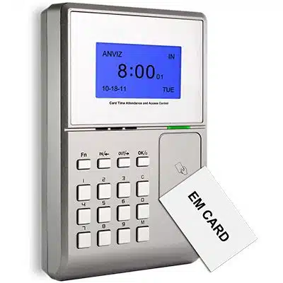 RFID time attendance control device