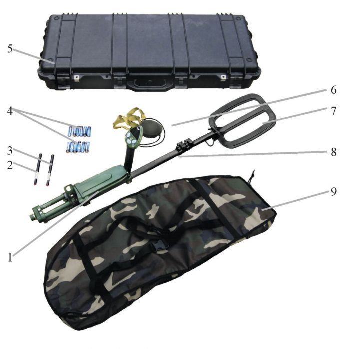 Handheld Selective Inductive Mine Detector Handheld Selective Inductive Mine Detector 1 Handheld Selective Inductive Mine Detector