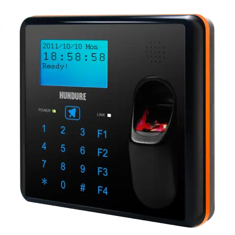 Fingerprint access controller with keypad