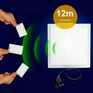 Long range UHF RFID reader for vehicle/parking with 12 meters read range