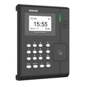 RFID time attendance device with display