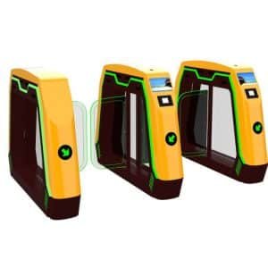 Theme Park QR Code entry management turnstiles