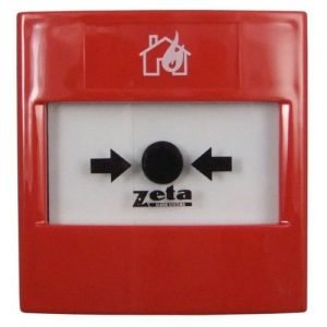 Red fire alarm call point device