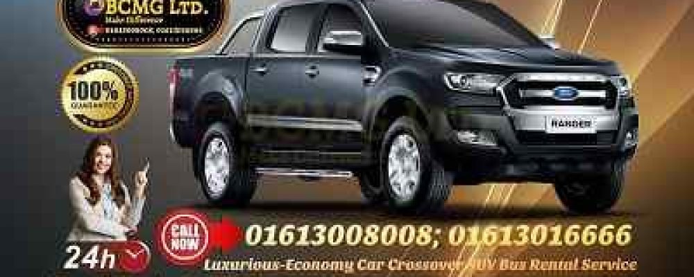 Hybrid car rental service in Gulshan Dhaka Bangladesh Ford Ranger Premioum PickUp Van On Rent In Gazipur Dhaka