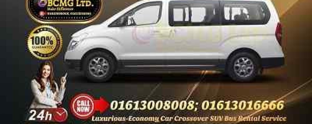 Huyndai H1 Premium Microbus Rental Service In Dhaka Bangladesh Rent A Car Near Dhanmondi Dhaka