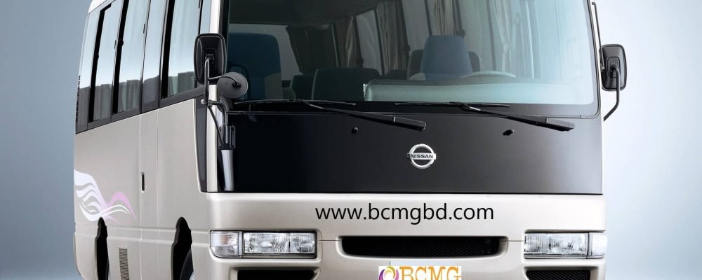 Nissan Civilian Mini Bus 26 Seater Rent In Khilkhet Dhaka Nissan 26 Seater AC Minibus Monthly Rent Dhaka Asuliya