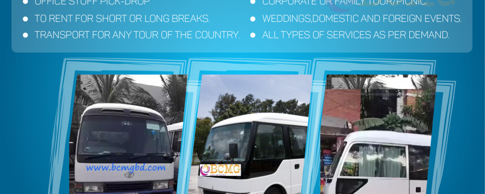 Dhaka's Top AC Mini Bus Rental Service Provider