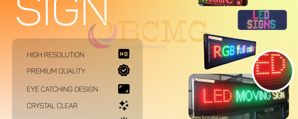 Best LED Moving Sign Board Provider In Dhaka Best LED Moving Sign Board Provider In Dhaka