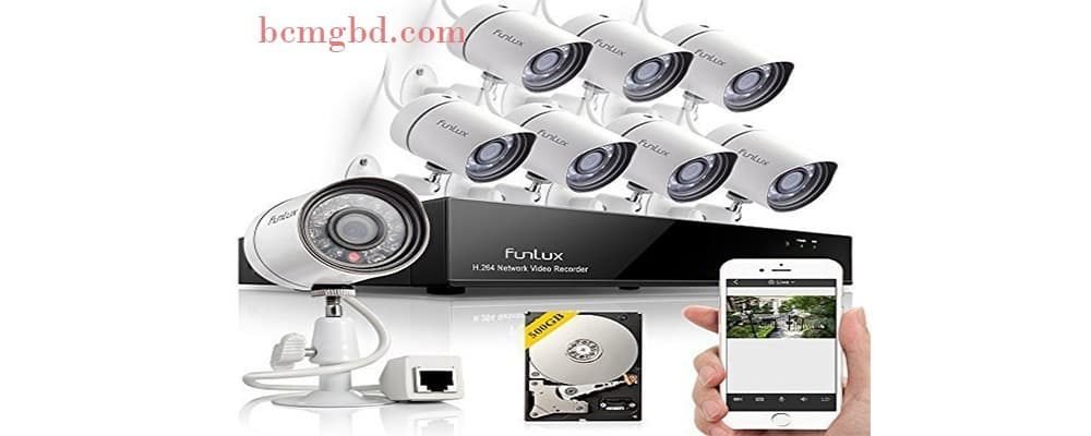 CC Tv Camera 8pcs Complete Package Sale in Uttara Dhaka CC Tv Camera 8pcs Complete Package Sale in Dhaka