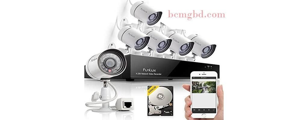 CC Tv Camera 6pcs Complete Package Sale in Uttara Dhaka CC Tv Camera 6pcs Complete Package Sale in Dhaka