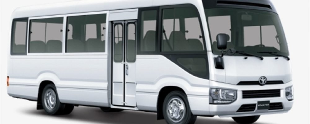 Toyota bus Tourist Bus Rental Services Dhaka to Rangamati