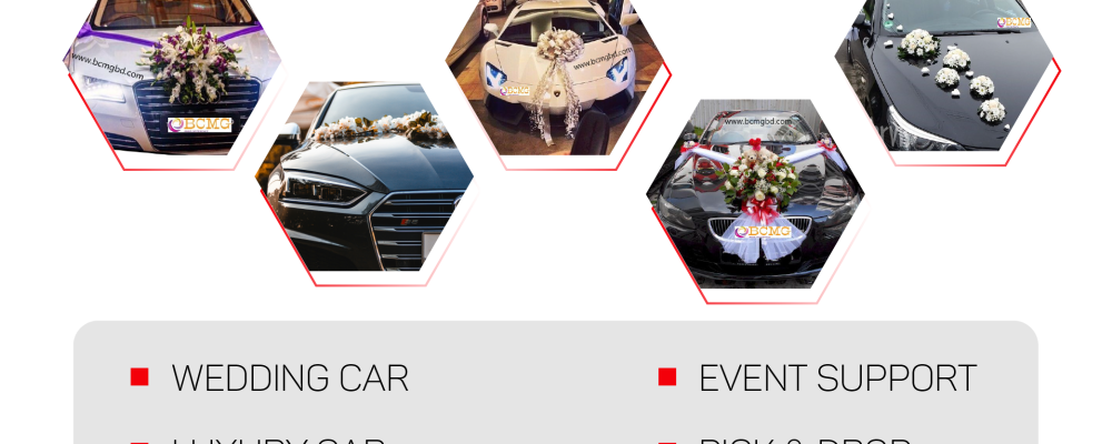 All Brands Wedding Car Rental Service In Dhaka